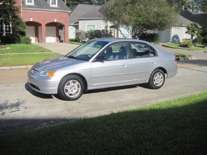 obo ? 2002 honda civic lx - single owner , runs great in houston, tx