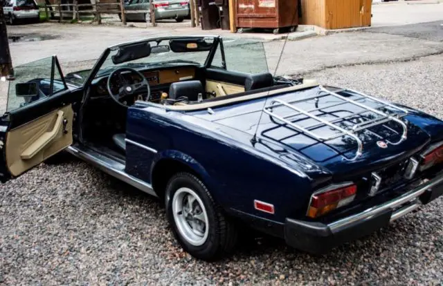 124 spider rebuilt car restored and looking for the right owner