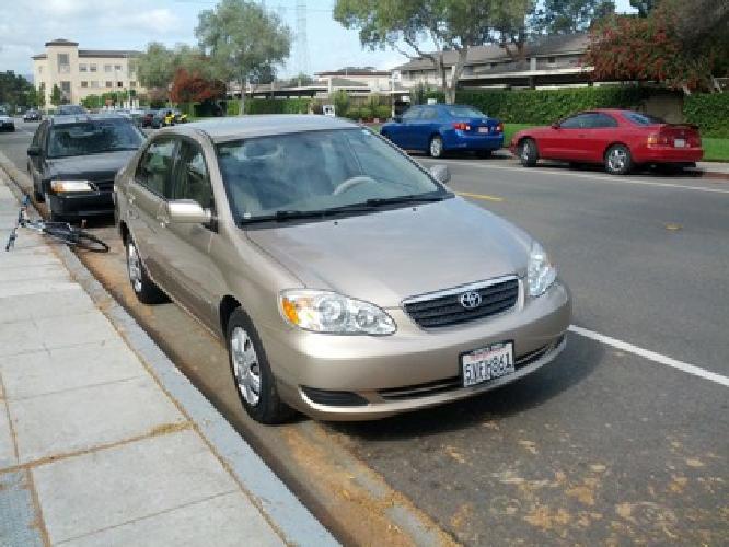 2006 corolla le in san mateo, ca