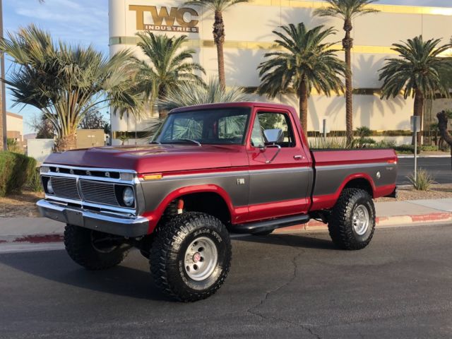 no reserve 1976 ford f100 ranger 390 4x4 big block restored mint condition
