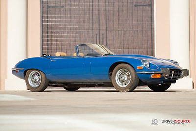 1973 jaguar e-type series iii roadster - garage find! stunning colors!