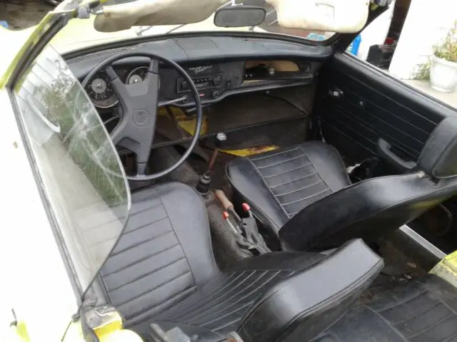 1972 volkswagen karmann ghia conv