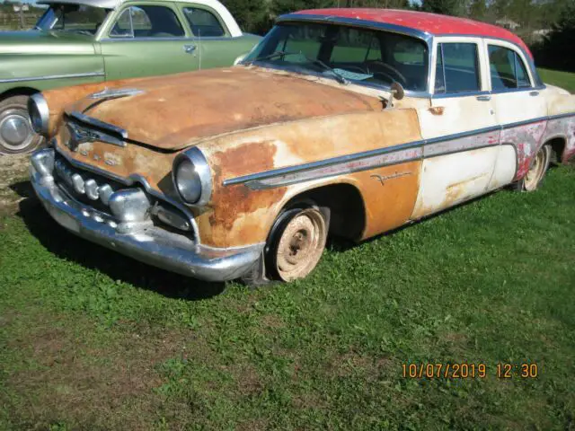1955 desoto firedome barn find moslty complete hemi 330?