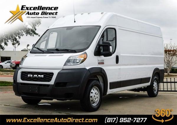 2021 ram promaster in dallas, texas