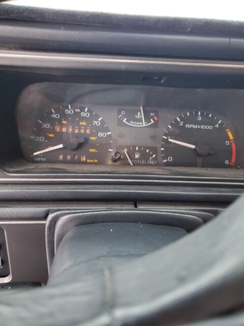 1989 lincoln mark vii coupe black rwd automatic lsc