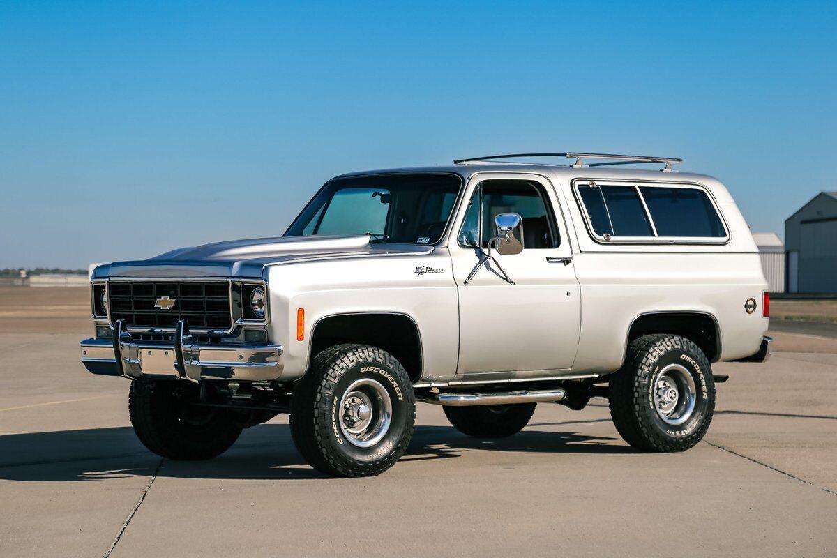 1978 chevrolet k5 blazer 29231 miles silver suv 383 stroker v8