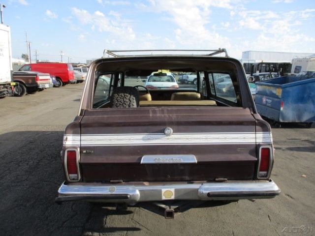 1978 jeep cherokee 8-cylinder gas automatic suv no reserve