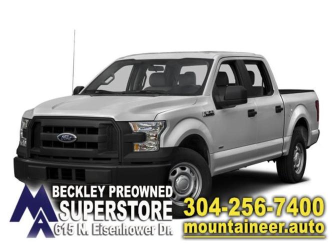 2015 ford f-150 xl 4x4 xl 4dr supercrew 5.5 ft. sb for sale in beckley, west virginia