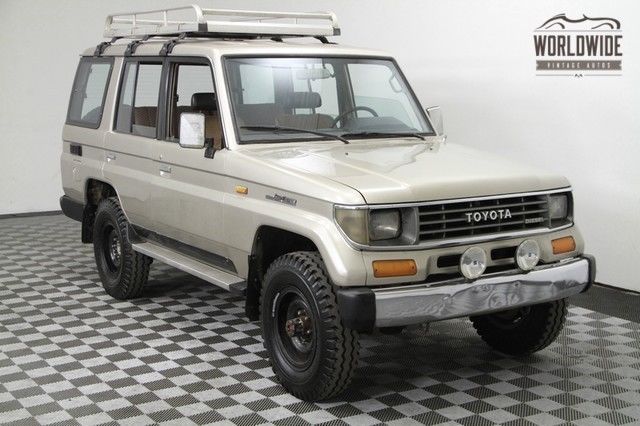 1990 toyota landcruiser lj79 p/s p/b a/c rare find! lhd diesel