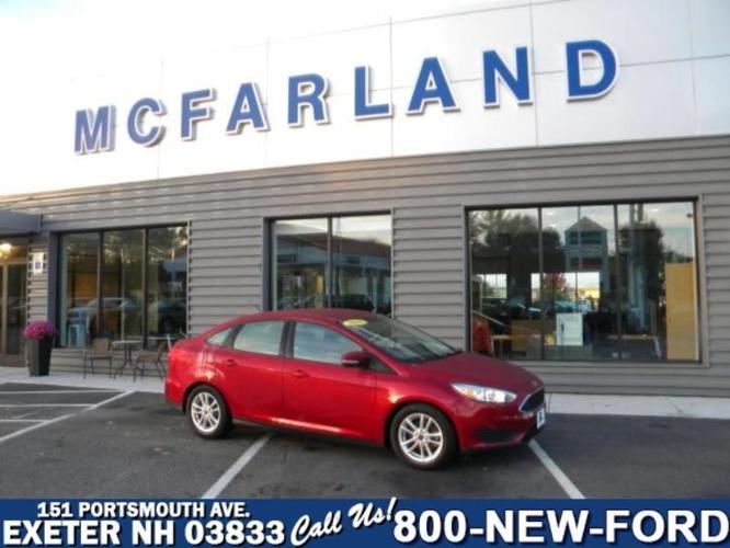 2015 ford focus se se 4dr sedan for sale in brentwood, new hampshire