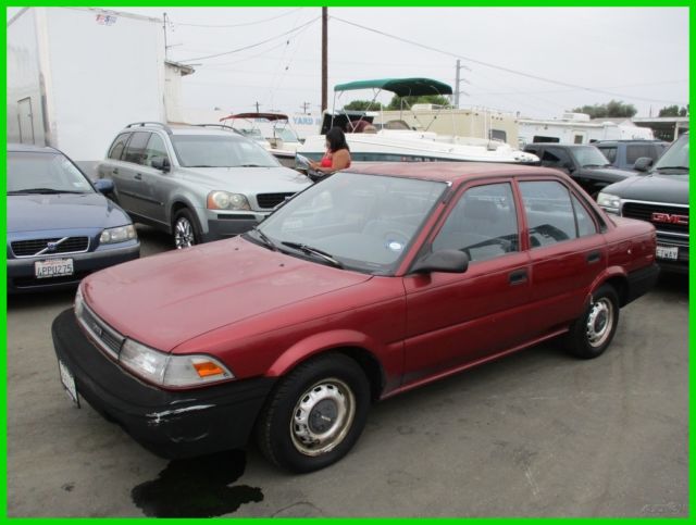1990 toyota corolla used 1.6l i4 16v automatic no reserve