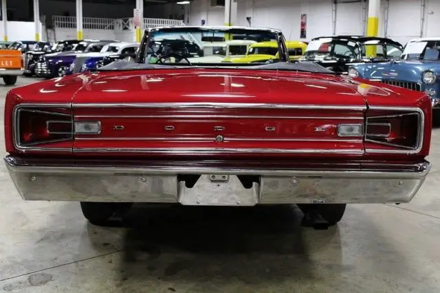 1966 dodge coronet 29000 miles red convertible 318 v8 automatic