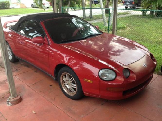 obo 1995 toyota celica convertible for sale in miami, fl