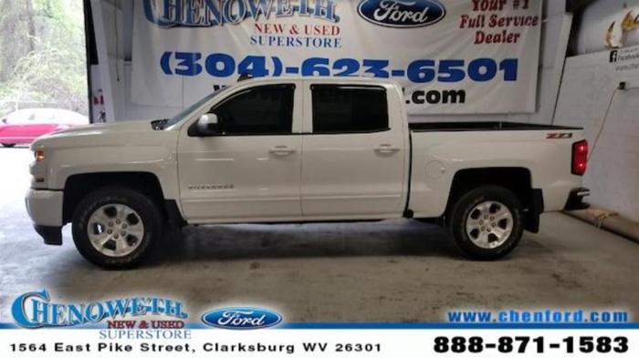 2017 chevrolet silverado 1500 lt 4x4 lt 4dr crew cab 5.8 ft. sb for sale in clarksburg, west virginia