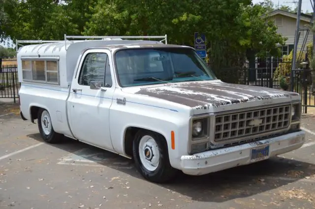 1980 chevrolet c10 custom deluxe swb shortbed fleetside ca patina survivor truck