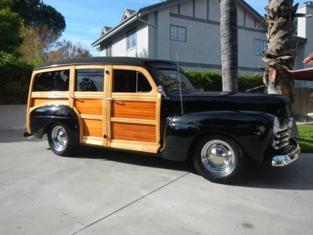 1947 ford super deluxe woody automatic 3-speed rwd v8 5.7l gasoline
