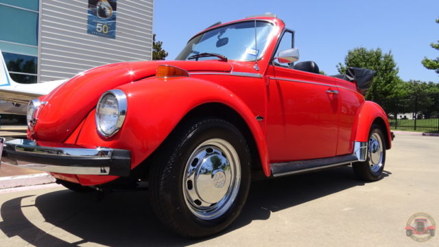 1978 vw super beetle convertible classic restored volkswagen - wow - video tour!