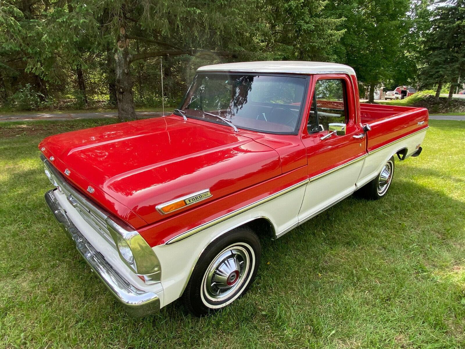1968 ford f-100 ranger pickup 73k miles 360 v8 automatic