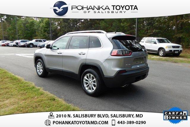used 2019 jeep cherokee 4wd latitude salisbury, md 21801 for sale in salisbury, maryland