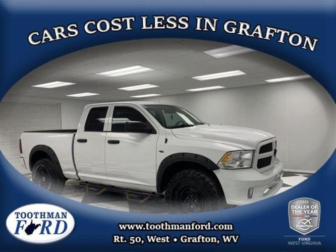 2014 ram ram pickup 1500 express 4x4 express 4dr quad cab 6.3 ft. sb pickup for sale in grafton, west virginia