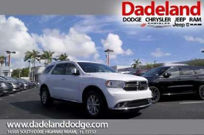 2017 dodge durango sxt in miami, fl
