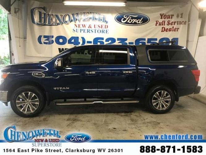 2017 nissan titan sl 4x4 sl 4dr crew cab for sale in clarksburg, west virginia