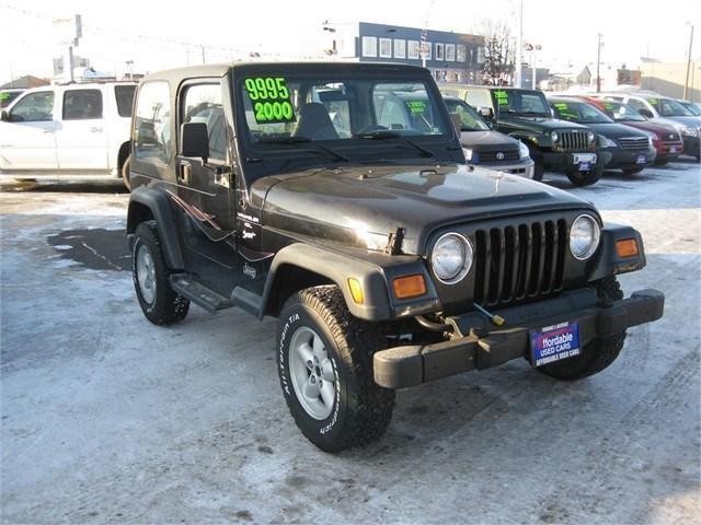 2000 jeep wrangler sport for sale in anchorage, alaska