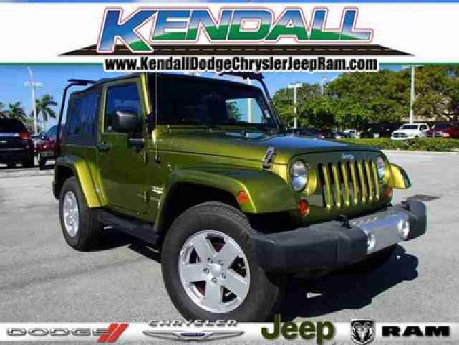 2008 jeep wrangler sahara in kendall, fl