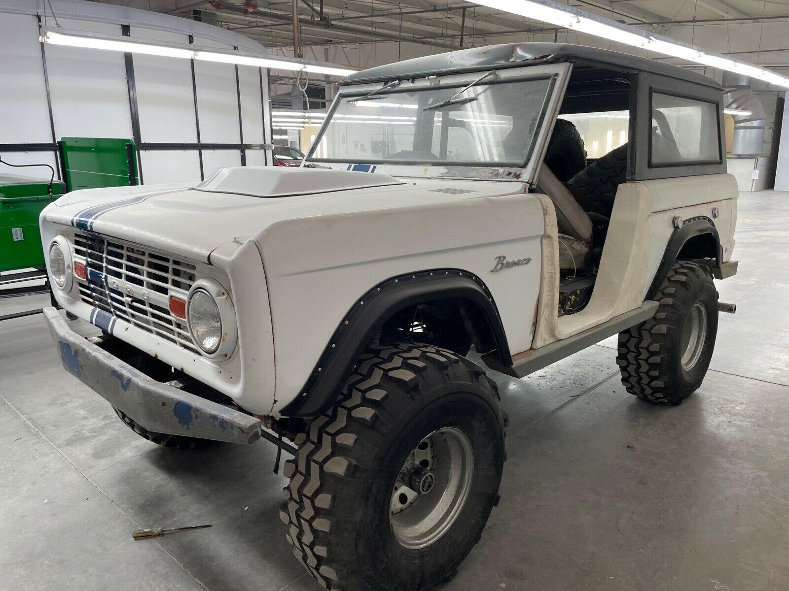 1967 ford bronco u150 302 v8 new gas tank great project bronco