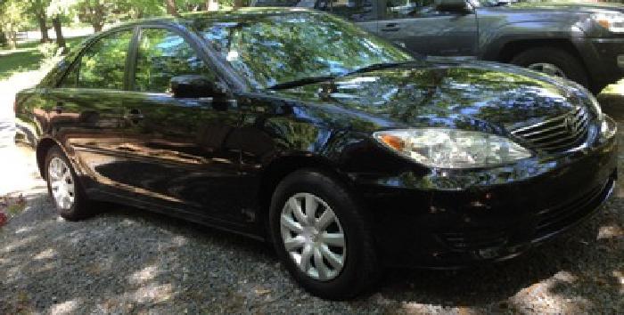 obo 2005 toyota camry le black 4 dr automatic in charlotte, nc