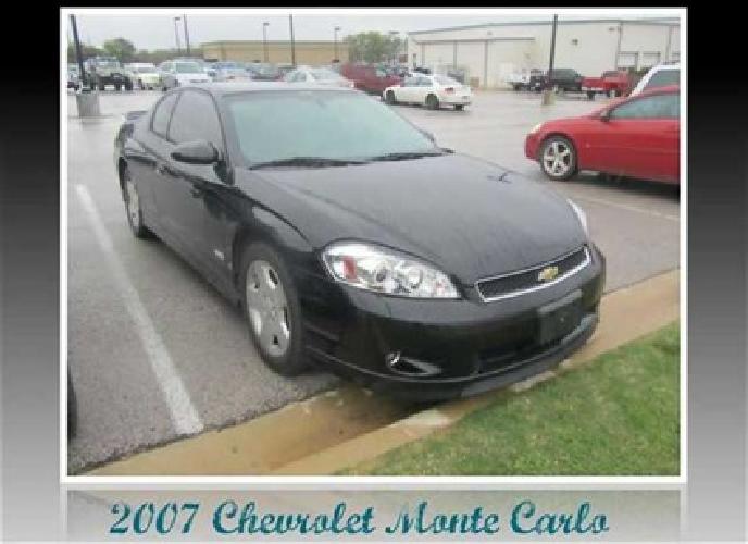 used 2007 chevrolet monte carlo ss coupe, 71,489 miles in killeen, tx