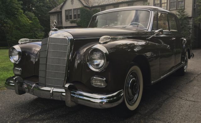 1960 mercedes 300d adenauer sedan 42,000 miles restored excellent no reserve