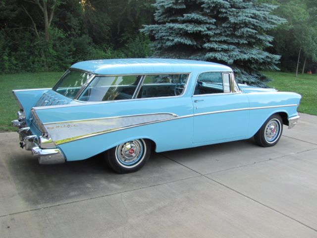1957 chevy nomad bel air all original numbers matching