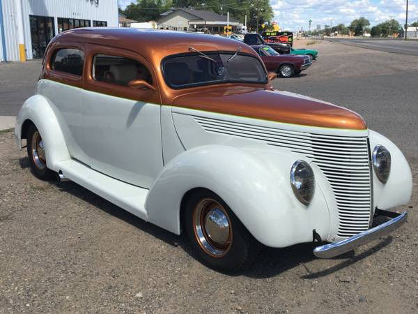 1938 ford tudor custom street rod