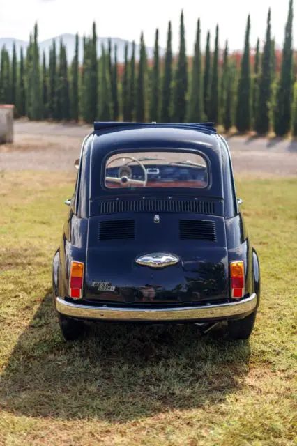 f model, round speedo, original blue over ocra / white interior, convertibile