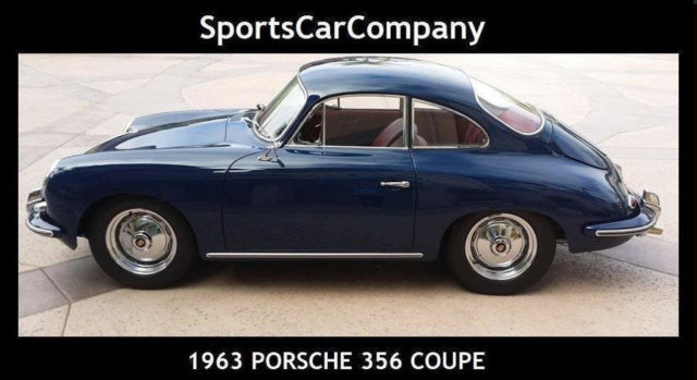 1963 porsche 356b 1600t6 coupe restored matching numbers superb california car