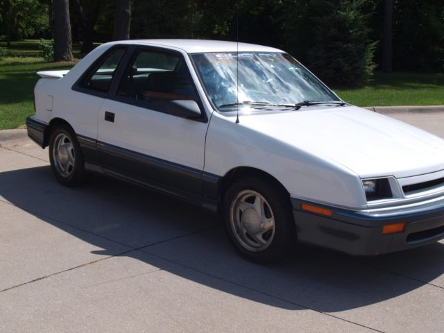 1988 shelby csx-t dodge shadow shelby #747/1000 solid! runs and drives great! nr