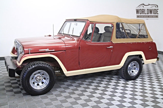 1970 jeep commando. 4x4. soft top. dauntless v6. restored