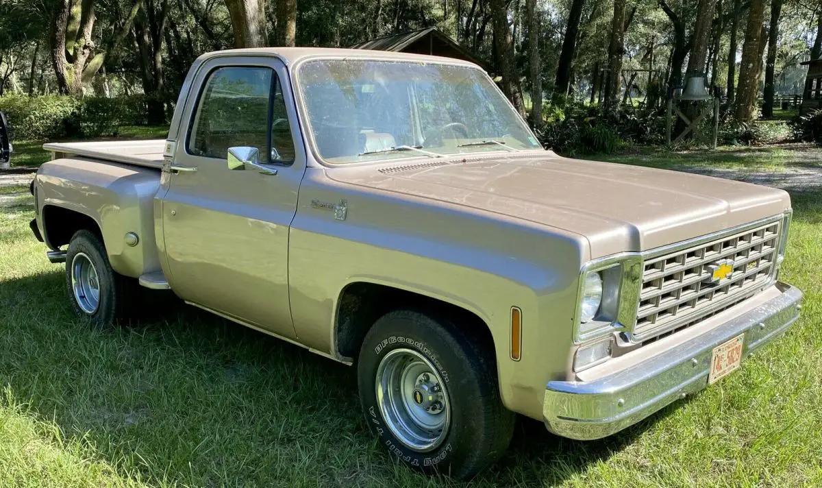1976 chevrolet silverado pickup brown rwd automatic trailering special