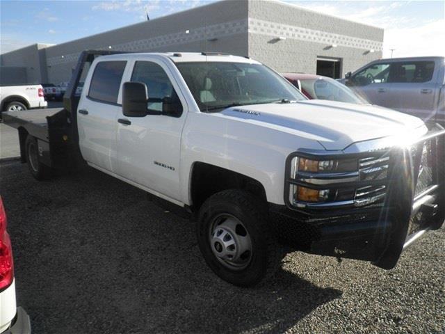 2015 chevrolet silverado 3500hd work truck 4x4 work truck 4dr crew cab lb srw for sale in idaho falls, idaho