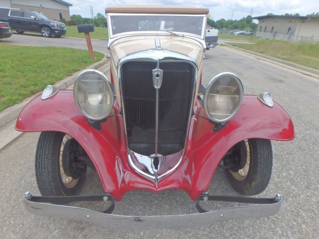 1932 studebaker rockne convertible, salvage