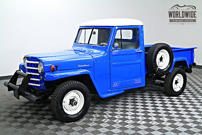 1952 jeep willys pickup. hurricane 4 cylinder. restored! great color. must see