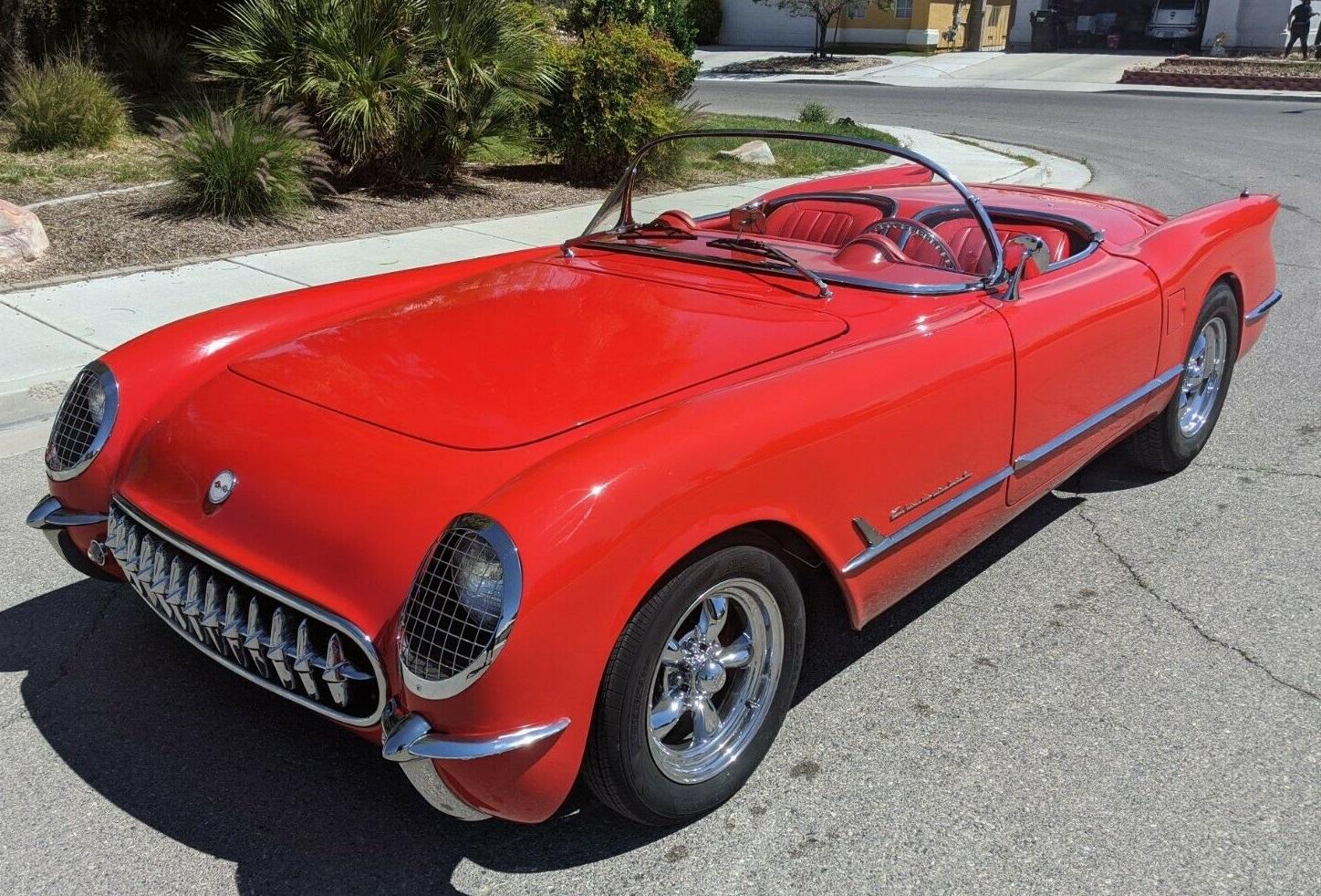 1953 chevrolet corvette street rod pro touring crate 350 eng