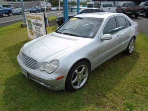 2003 mercedes-benz c-class 4 door sedan for sale in hilo, hawaii
