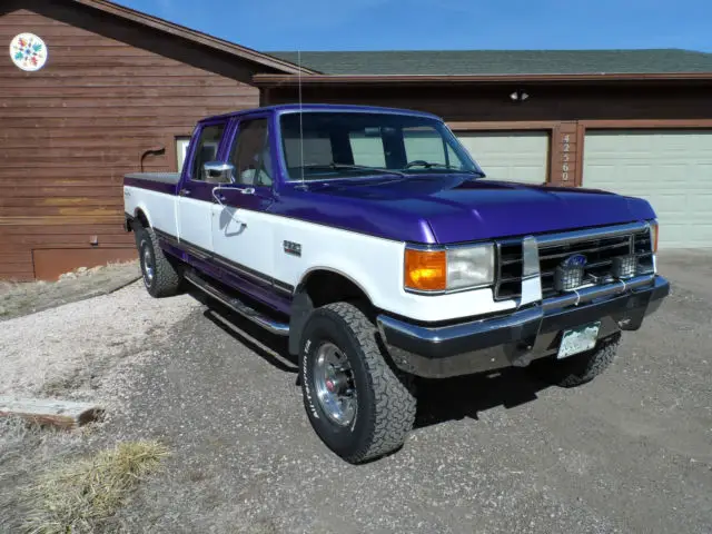 ford f-350 4x4 4 door long bed