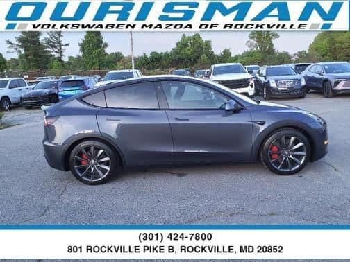 2021 tesla model y performance in rockville, maryland