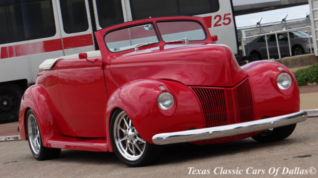 1940 ford roadster street rod steel body 302 v8