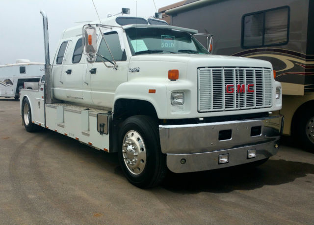 gmc topkick custom hauler