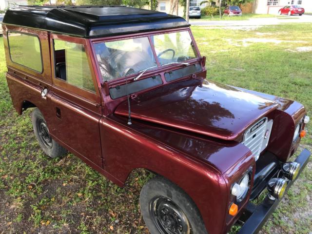 1980 land rover santana defedner