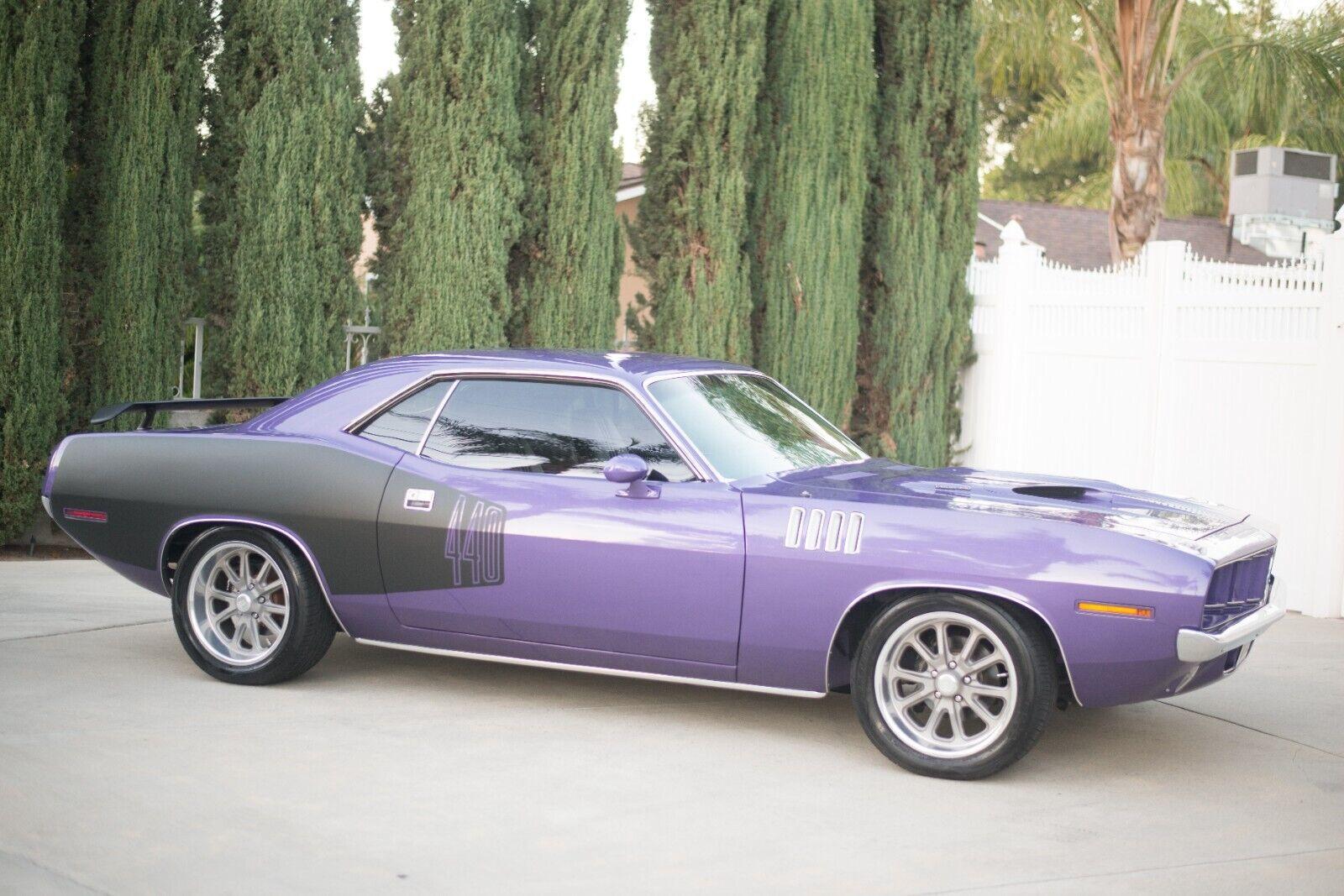 1971 plymouth barracuda engine completely rebuilt new 727 transmission